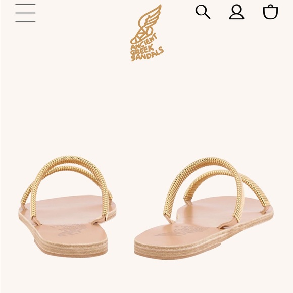 ANCIENT GREEK SANDALS
Saita - VACHETTA
NATURAL women size 36 US 6 new 
$360 - Picture 5 of 16